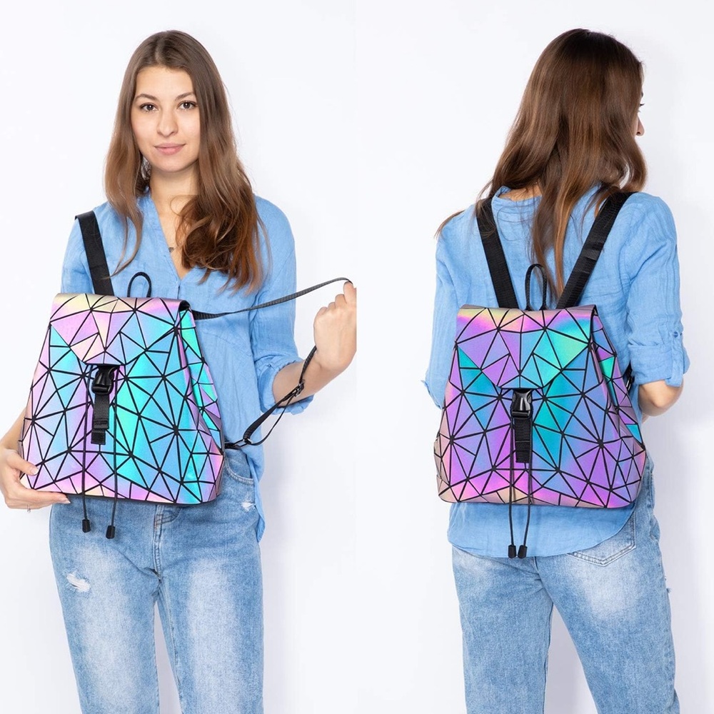 Geometric Glow backpack - Picture 5 of 8